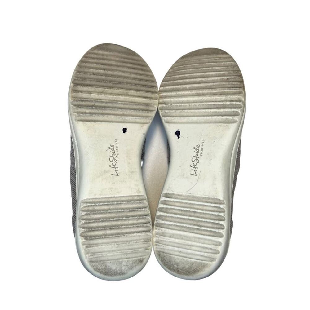 Life Stride Women's Velocity 2.0 Knit Slip On Sneaker Shoes Gray Sz 7.5m Comfy - Picture 10 of 12